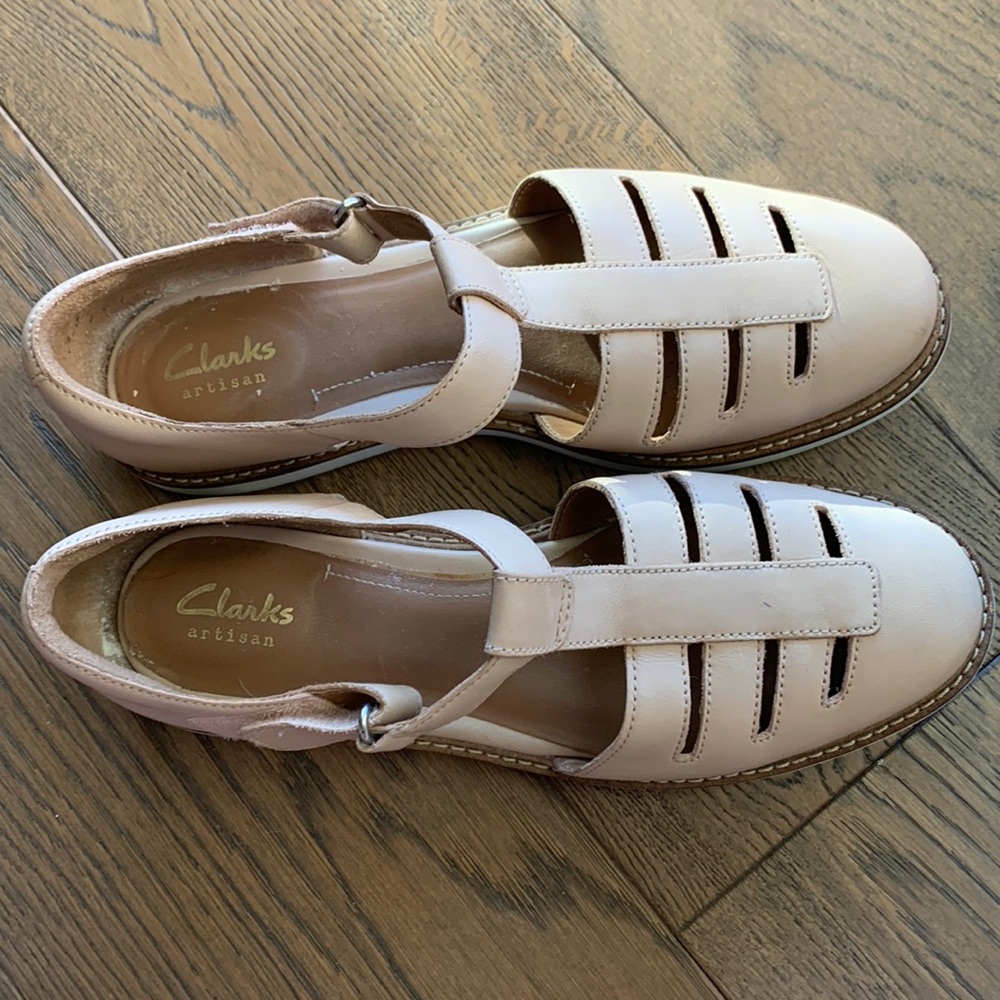 Clarks Artisan T-strap sandals